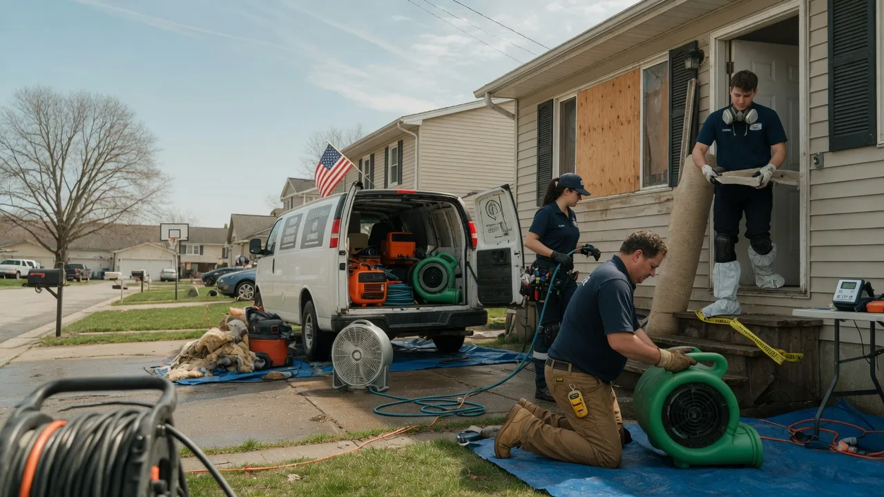 Water Damage Restoration in Brown Deer, WI near me